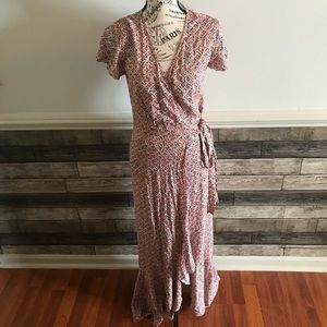 Women’s Mia Marcelle Swimwear Wrap dress beach size small coverup